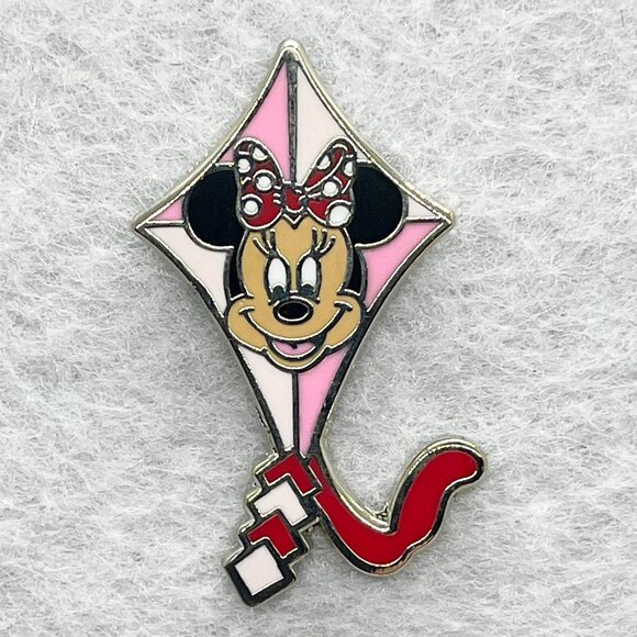 🔮 5/$25 Disney Minnie Mouse Kite Pin - Picture 1 of 2